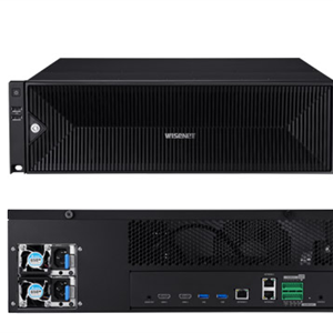 韩华Hanwha PRN-6400B4/PRN-6400DB4 64路16盘位智能搜索功能录像机NVR